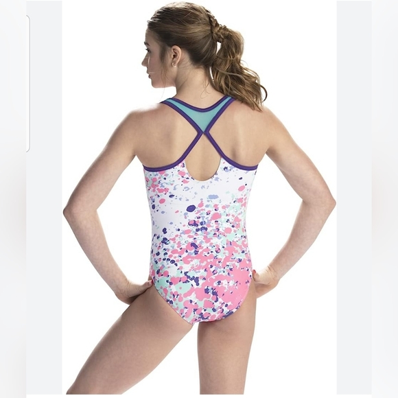 NWT Gk Gymnastic Swimsuit - Picture 2 of 9